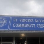 The St. Vincent de Paul Community Center is one of many organizations helping to keep the Haitian community in Springfield, Ohio, afloat. (Photo by Aditya Thiyag.)