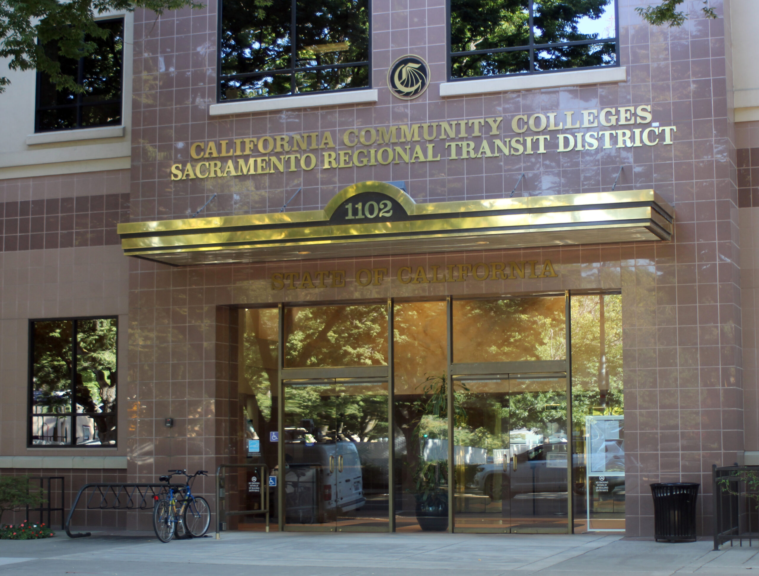 The California Community Colleges Chancellor's office in Sacramento, California. The California Community Colleges system includes 116 community colleges. (Photo by Kat Tran).
